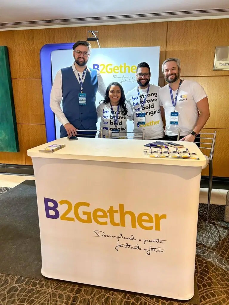 Equipe da B2Gether no Evolve 2023